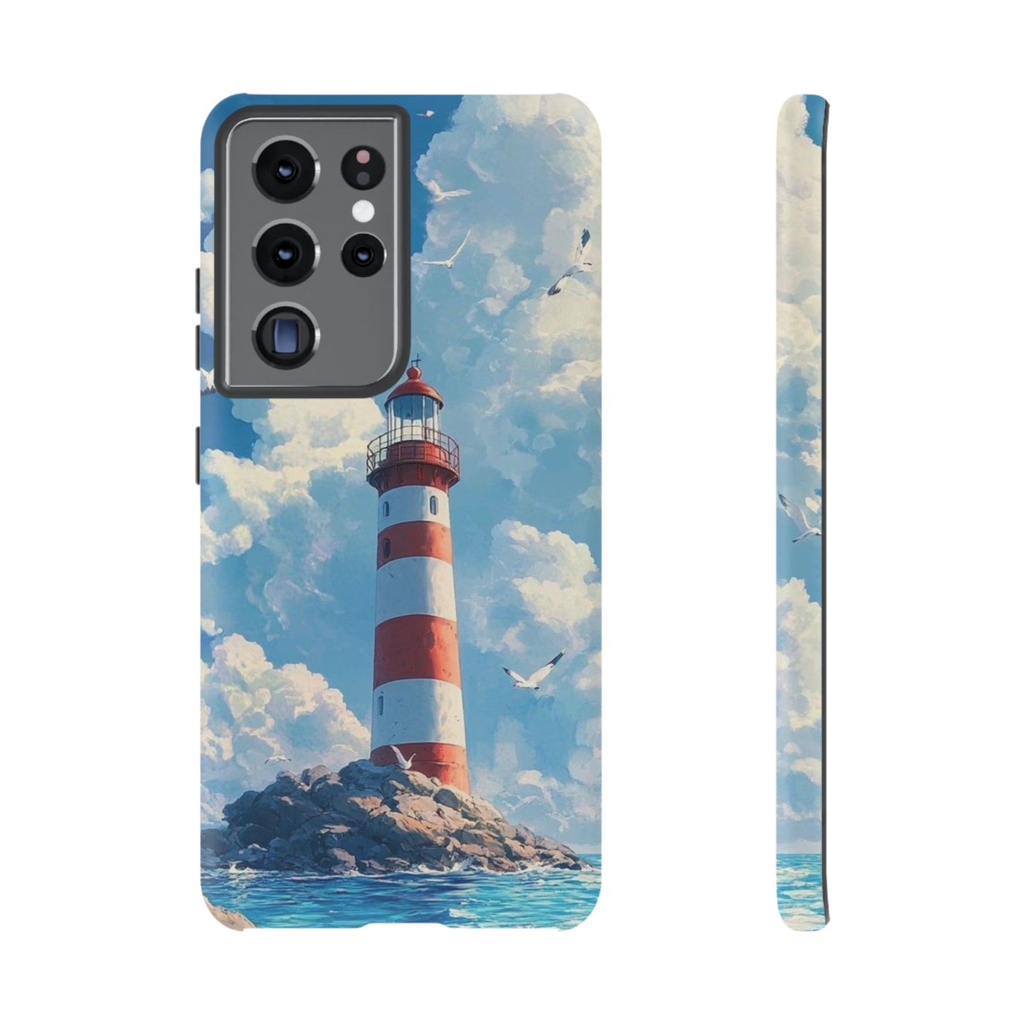 Samsung Galaxy Case - Majestic Lighthouse Scene Design