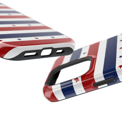 Patriotic Stars MagSafe iPhone Case