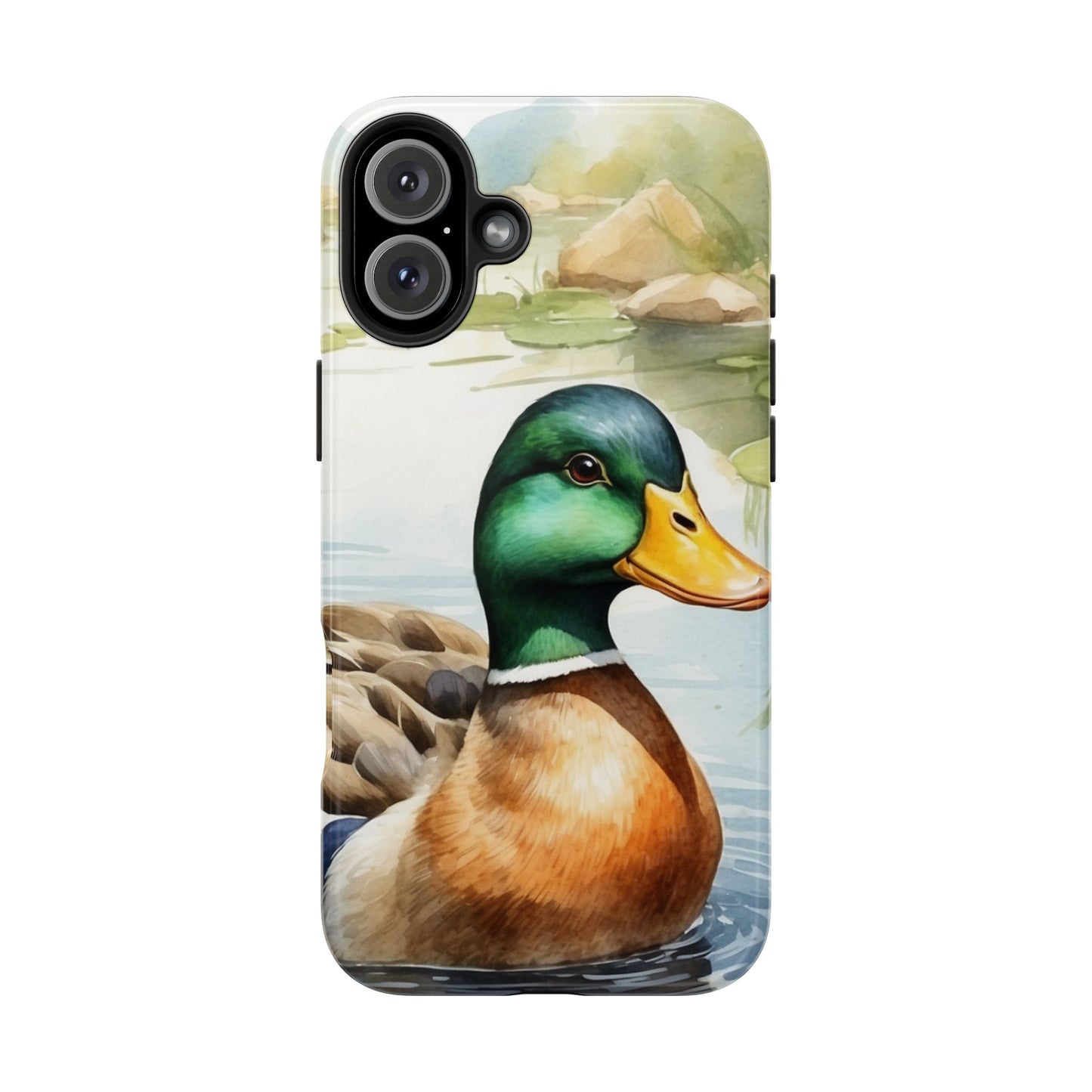 Serene Duck Reflection - iPhone Case