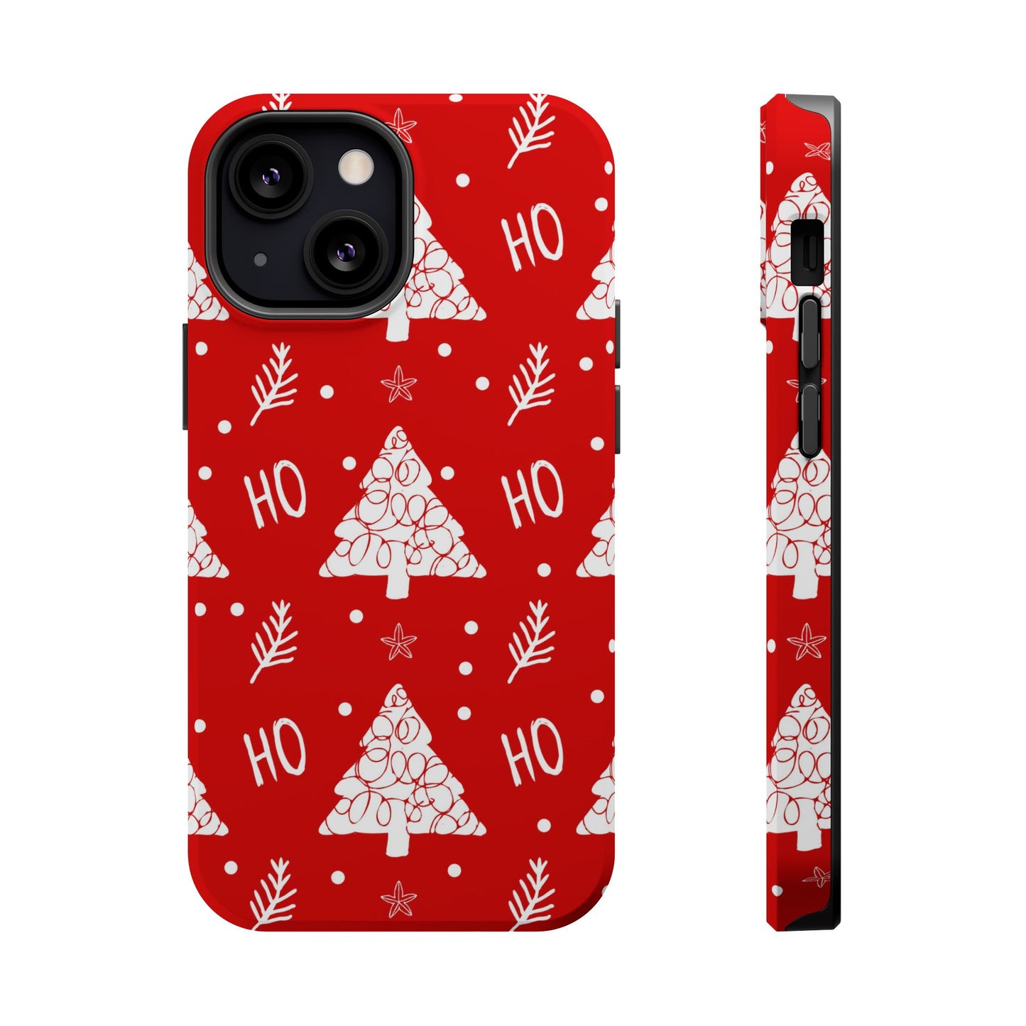 MagSafe iPhone Case: Ho Ho Ho – Christmas Tree Wonderland