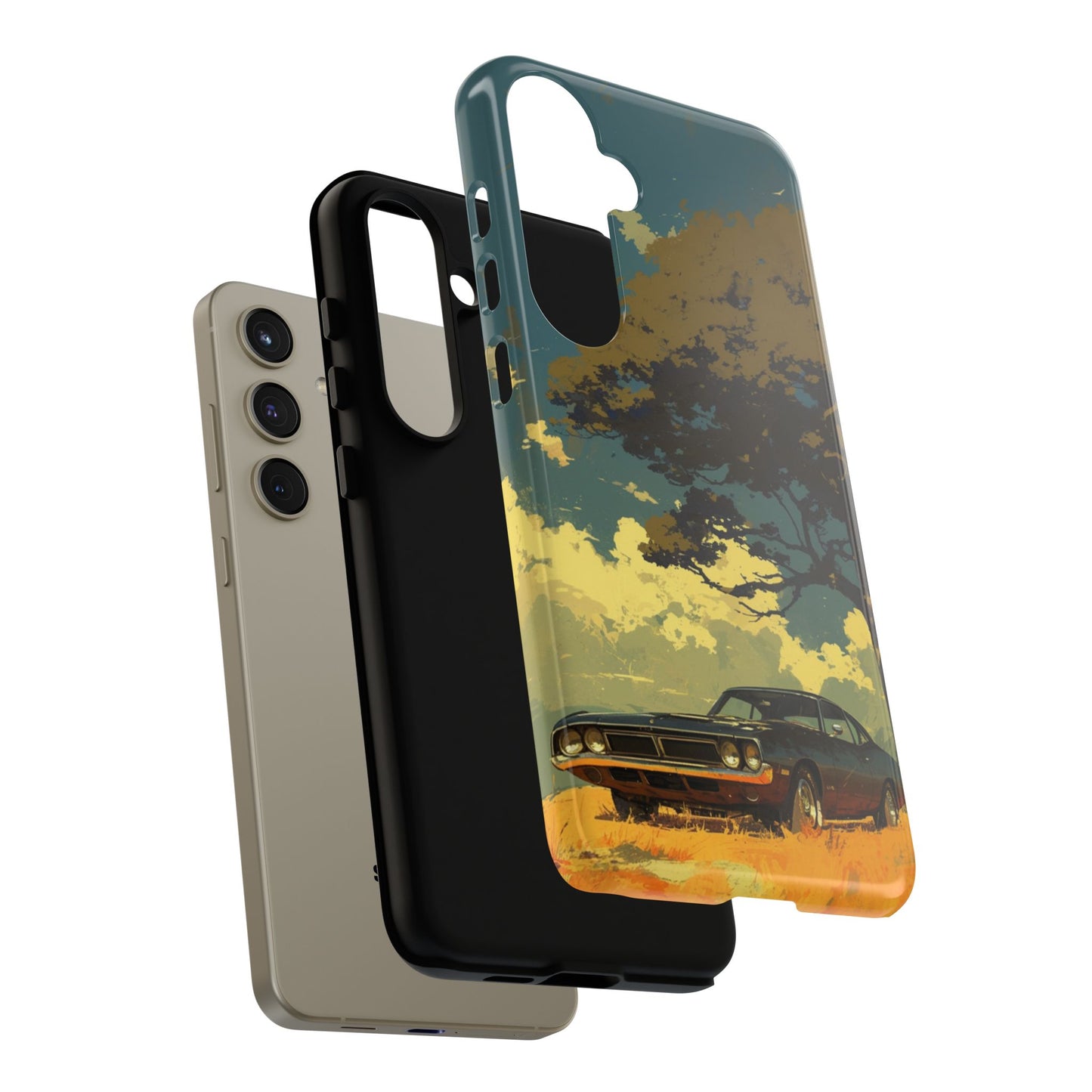 Retro Road Trip Vintage Car iPhone Case