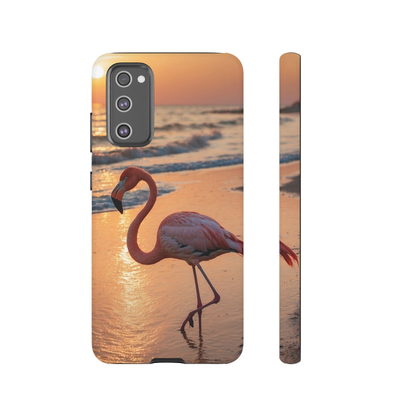 Island Beauty – Flamingo Samsung Galaxy Case