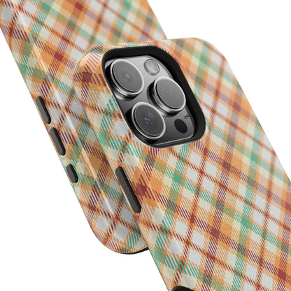 MagSafe Case - Autumn Harvest Plaid Design