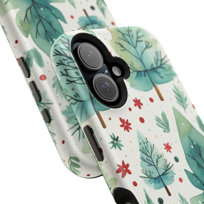 Watercolor Winter Forest - MagSafe iPhone Series Case