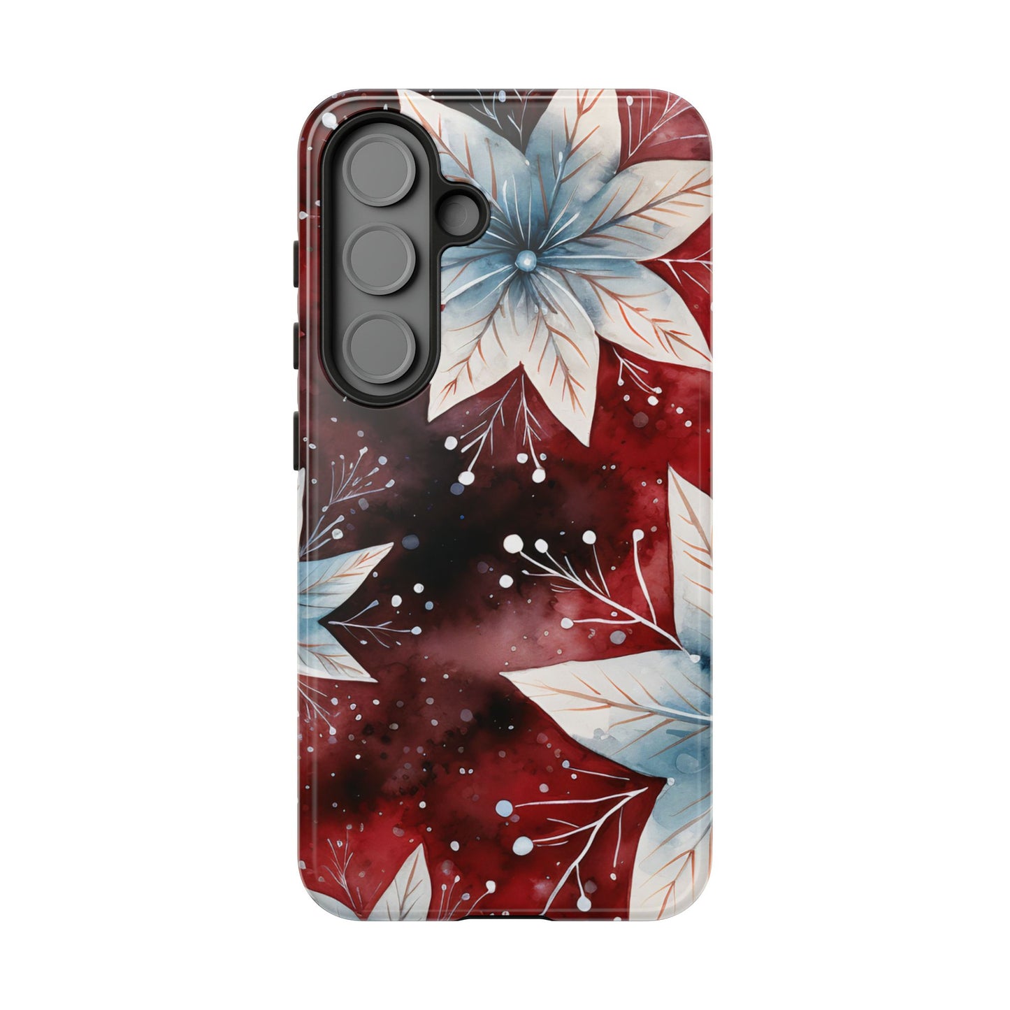 Winter Bloom Poinsettia – Samsung Galaxy Case