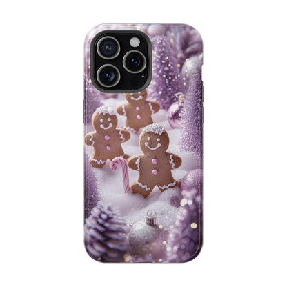 Pastel Christmas Gingerbread Wonderland - MagSafe Series Case