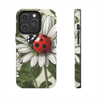 Ladybug & Daisy Garden Charm - iPhone Series Case