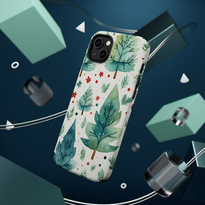 Watercolor Winter Forest - MagSafe iPhone Series Case