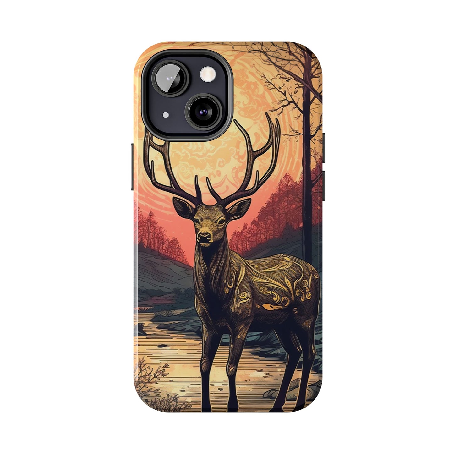 Celestial Stag – iPhone Case