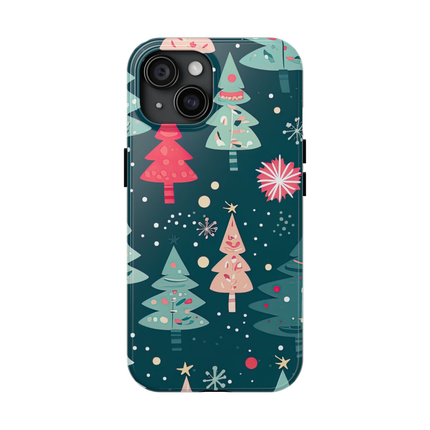 Whimsical Christmas Trees - iPhone Series Case