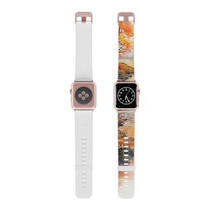 Autumn River Serenity Apple Watch Band