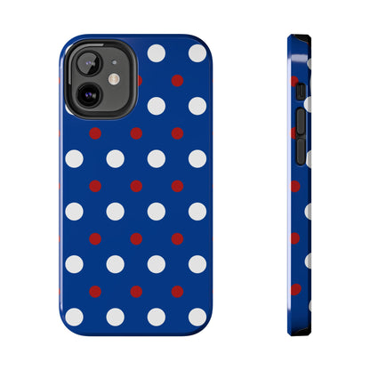 Patriotic Polka Dots – iPhone Case