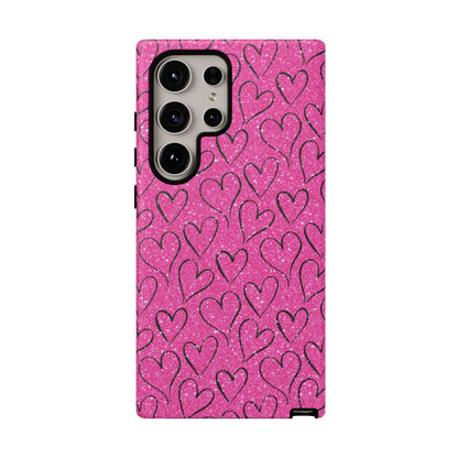 Heartfelt Glam Samsung Galaxy Case