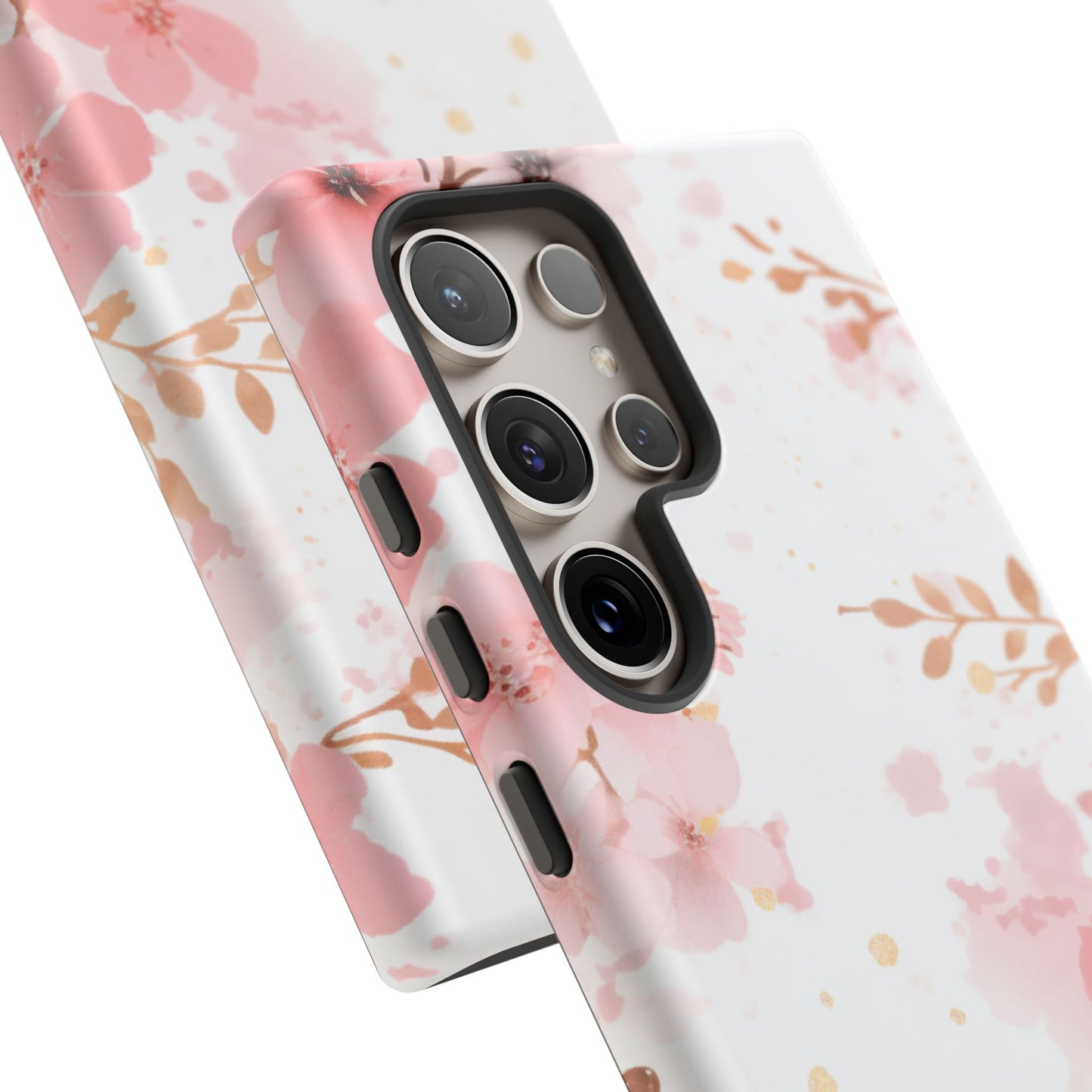 Soft Pink Cherry Blossom Samsung Galaxy Case – Elegant Floral Design