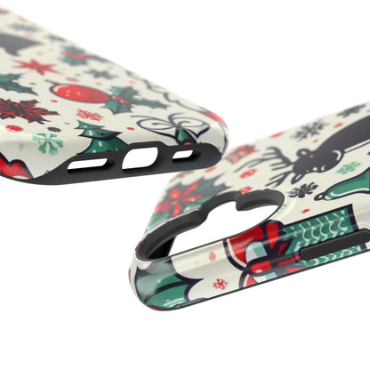 Cartoon Christmas Cheer – MagSafe iPhone Case