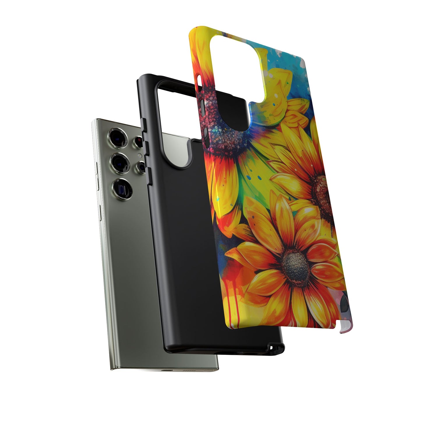 Vibrant Sunflower Splash - Samsung Galaxy Series Case