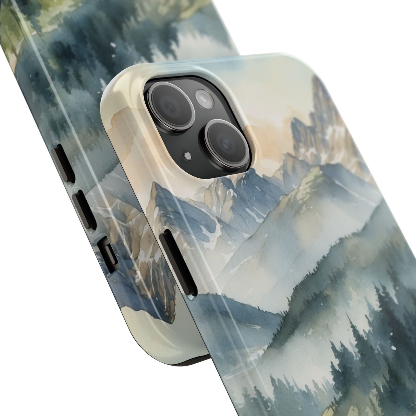 Serene Alpine Forest - iPhone Case