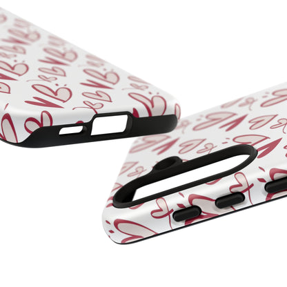 Love Scribble Samsung Galaxy Case