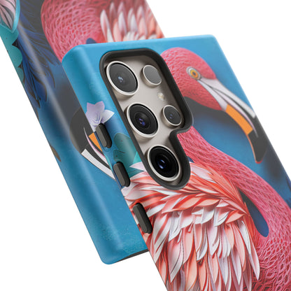 Flamingo Dreams – Bold Tropical Samsung Case