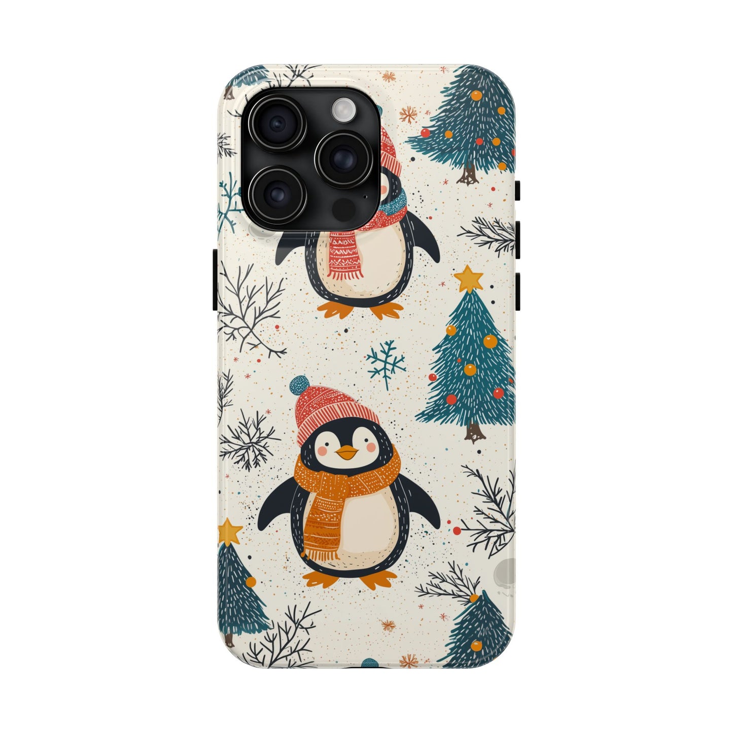 Penguin Wonderland – Snowy Christmas Cheer iPhone Case