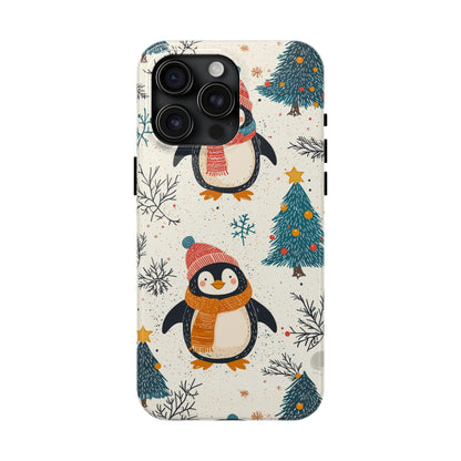 Penguin Wonderland – Snowy Christmas Cheer iPhone Case