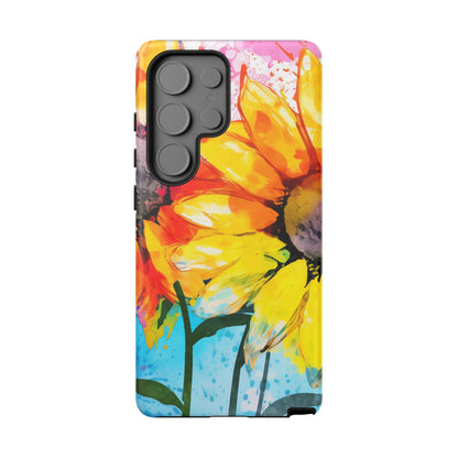 Bold Watercolor Sunflowers - Samsung Galaxy Series Case