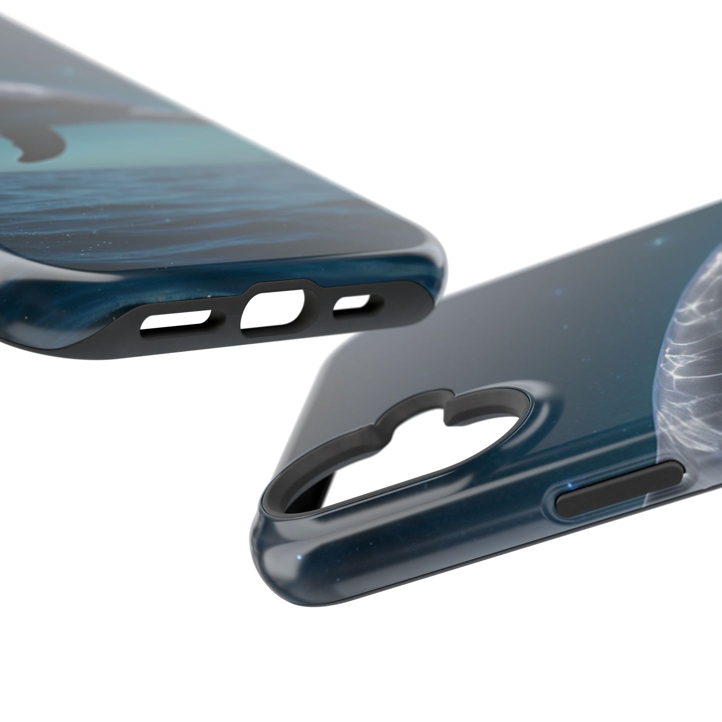 Midnight Ocean Dolphin - MagSafe-Compatible Case