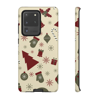 Vintage Holiday Cheer - Samsung Galaxy Series Case