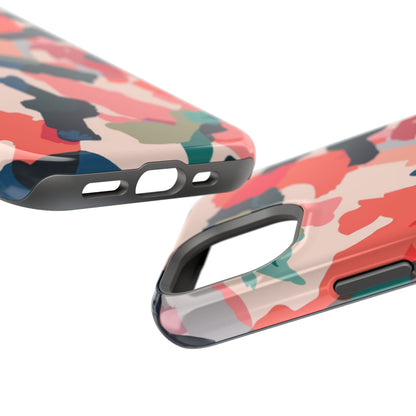 Modern Earthy Camo Abstract – MagSafe iPhone Case