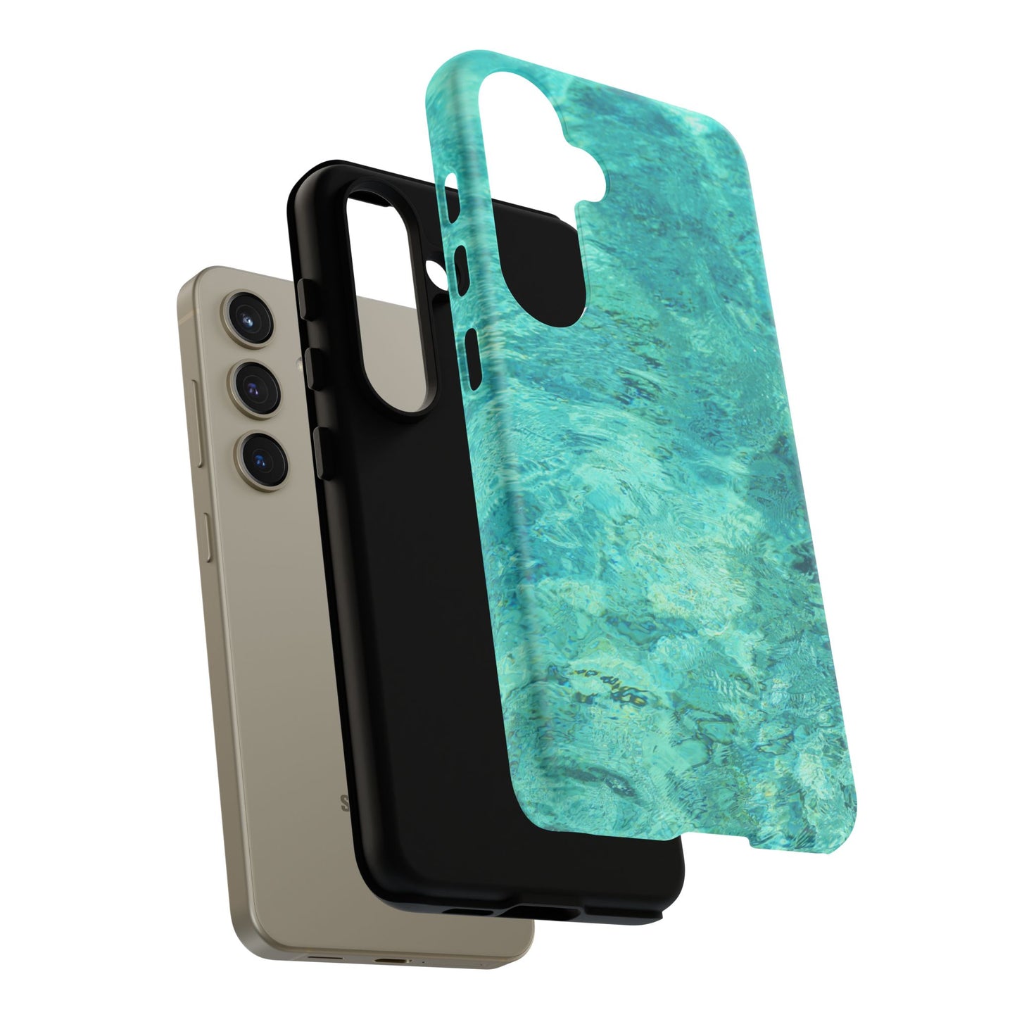 Tropical Aqua Blue Water Samsung Galaxy Case – Refreshing Summer Vibes