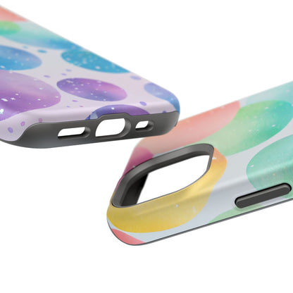 Pastel Galaxy Bubbles  MagSafe iPhone Case – Slim Design, Glossy Finish