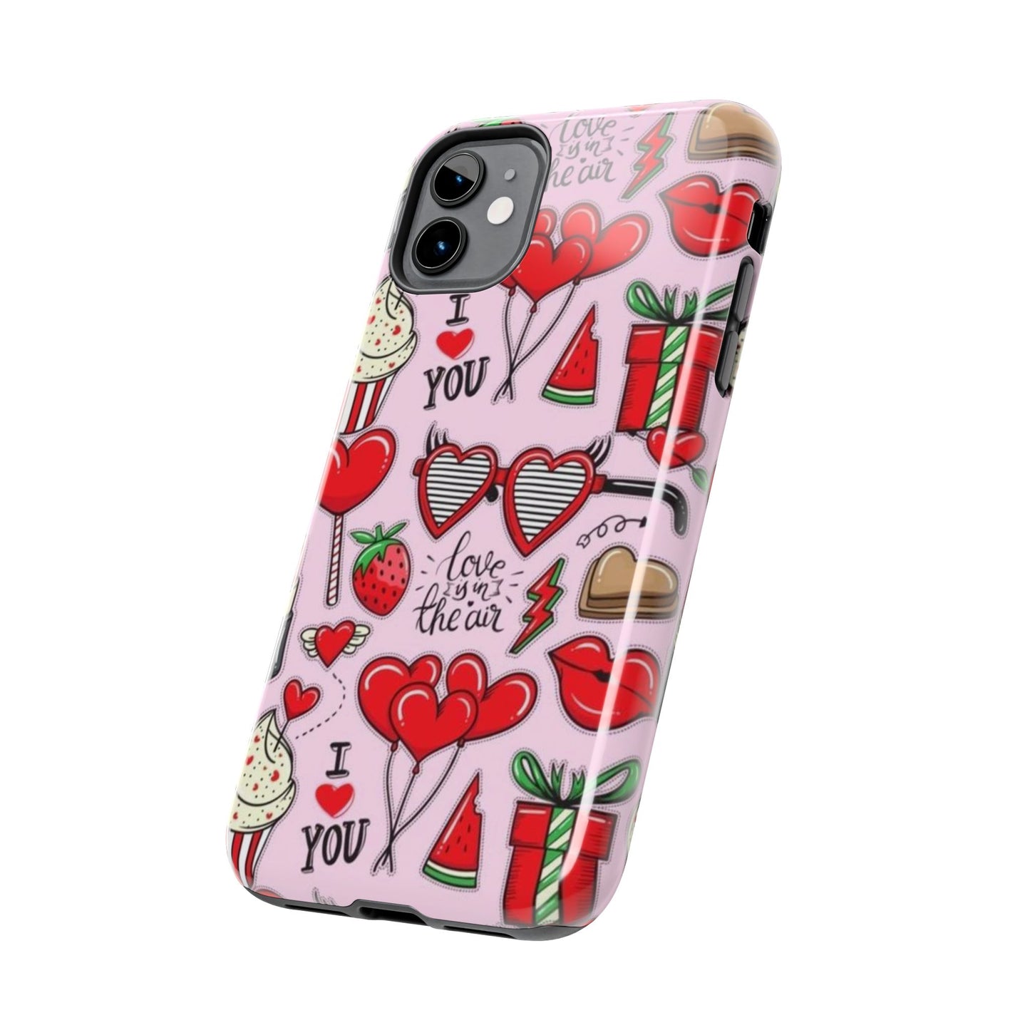 iPhone Case: Love Is in the Air Valentine’s Design