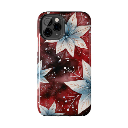 Winter Bloom Poinsettia – iPhone Case