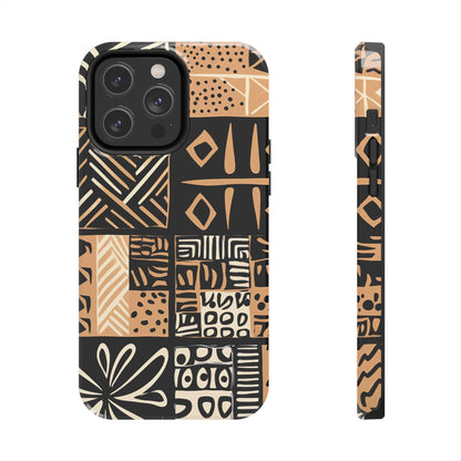 Tribal Geo-Pattern iPhone Series Case – Bold Ethnic Design