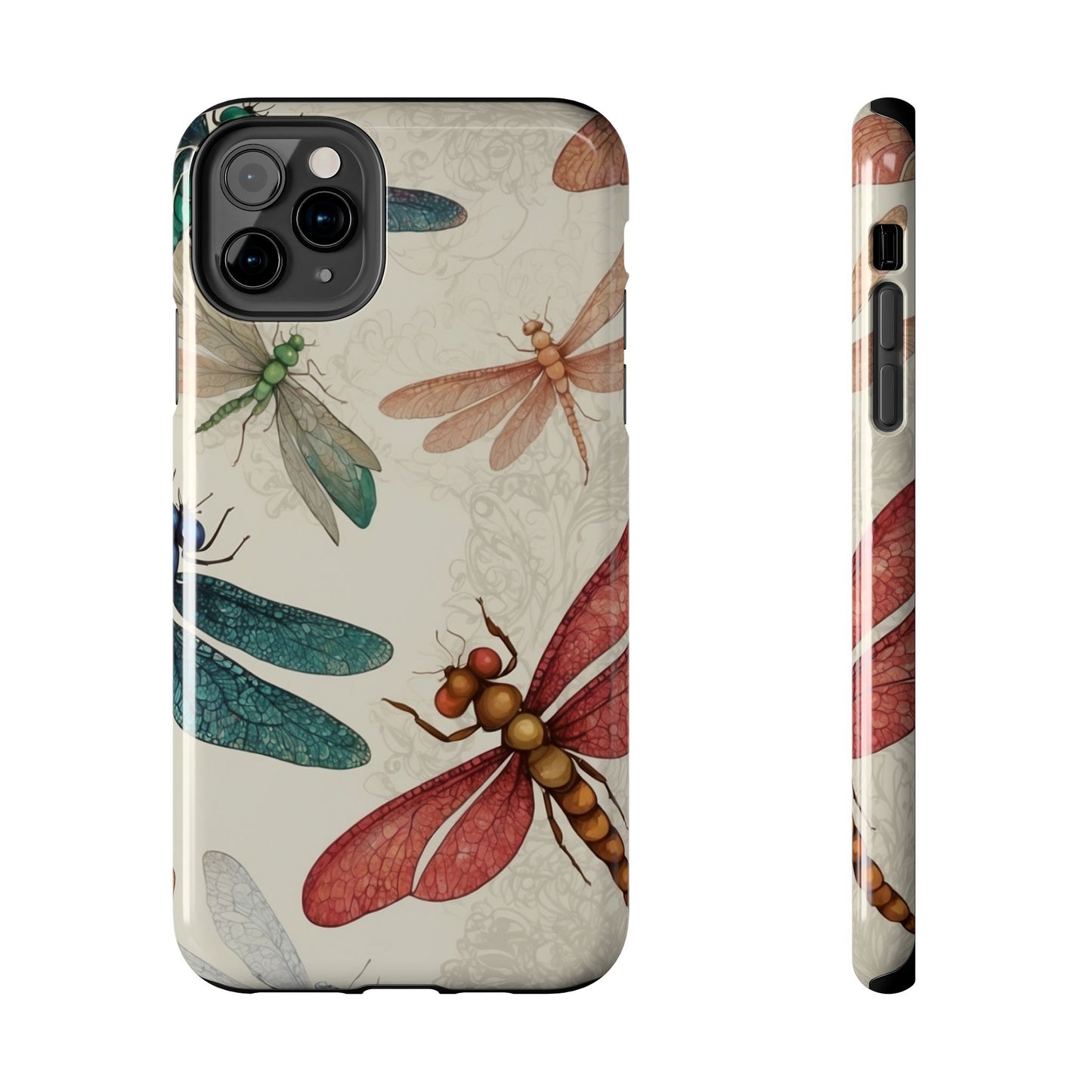 Vintage Dragonfly Garden – iPhone Series Case