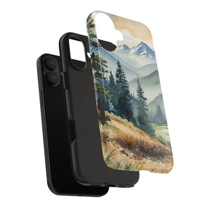 Tranquil Mountain Escape - iPhone Case