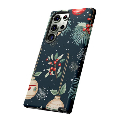 Elegant Christmas Ornaments and Pine - Samsung Galaxy Series Case