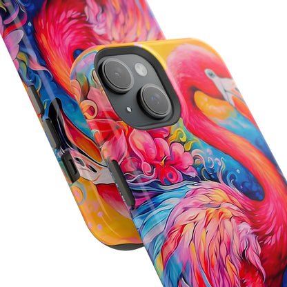 Flamingo Radiance – MagSafe iPhone Cases