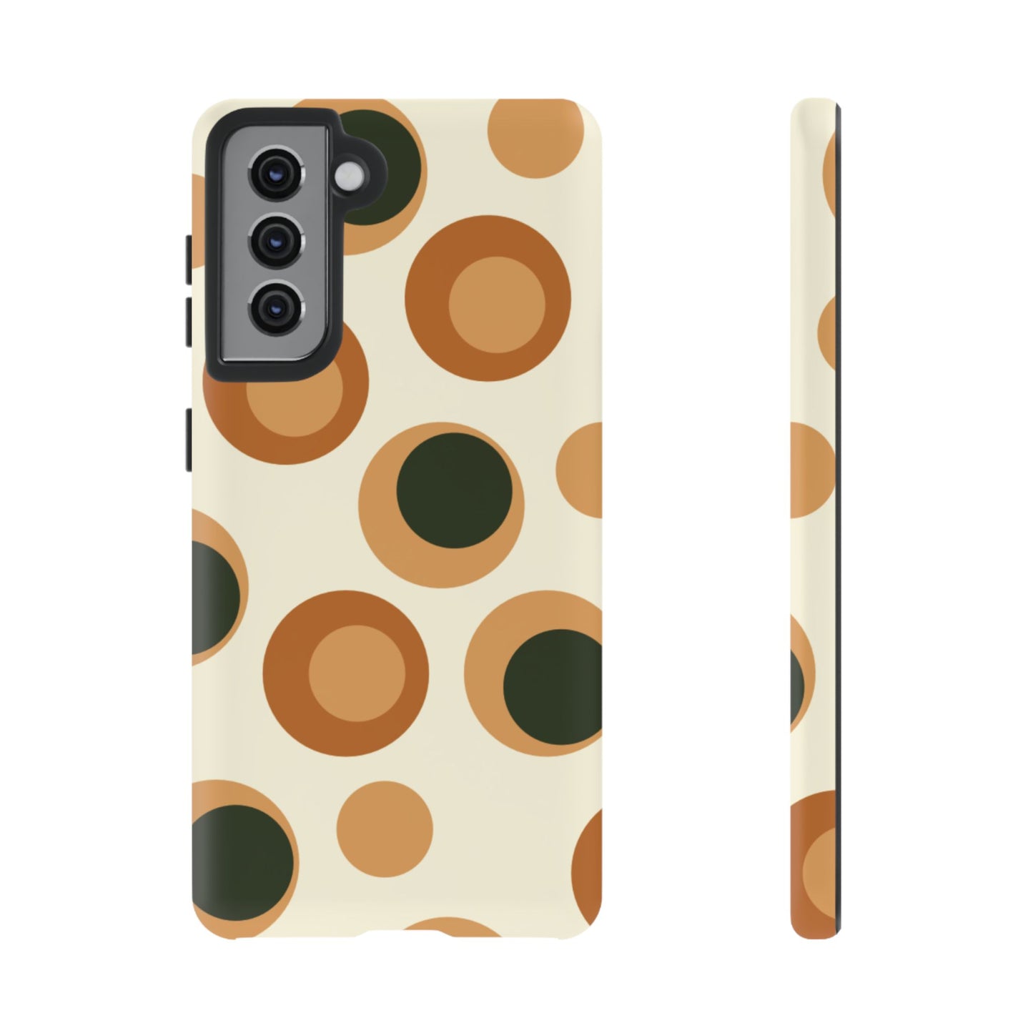 Retro Earthy Circles - Samsung Galaxy Case