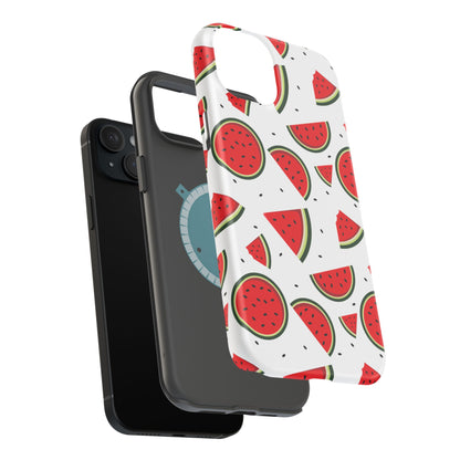 Sweet Watermelon MagSafe iPhone Case – Fresh & Fun Fruit Pattern with Summer Vibes