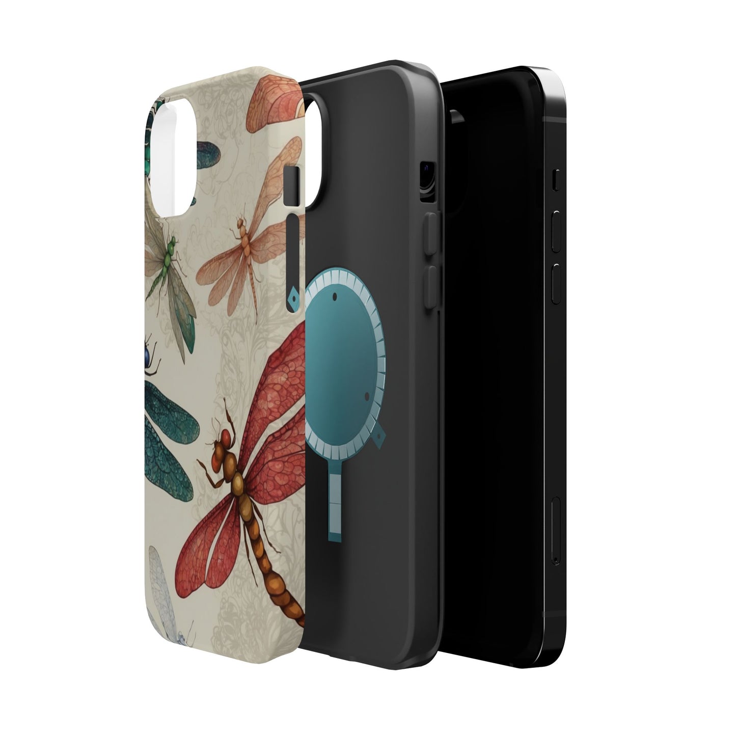 Vintage Dragonfly Garden – MagSafe iPhone Series Case