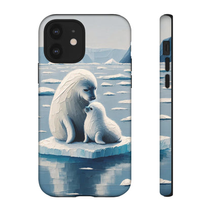 Arctic Serenity Seal iPhone Case