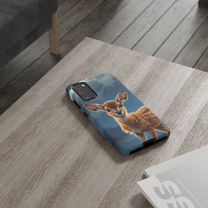 Samsung Galaxy Case – Enchanted Fawn Under the Moonlit Sky