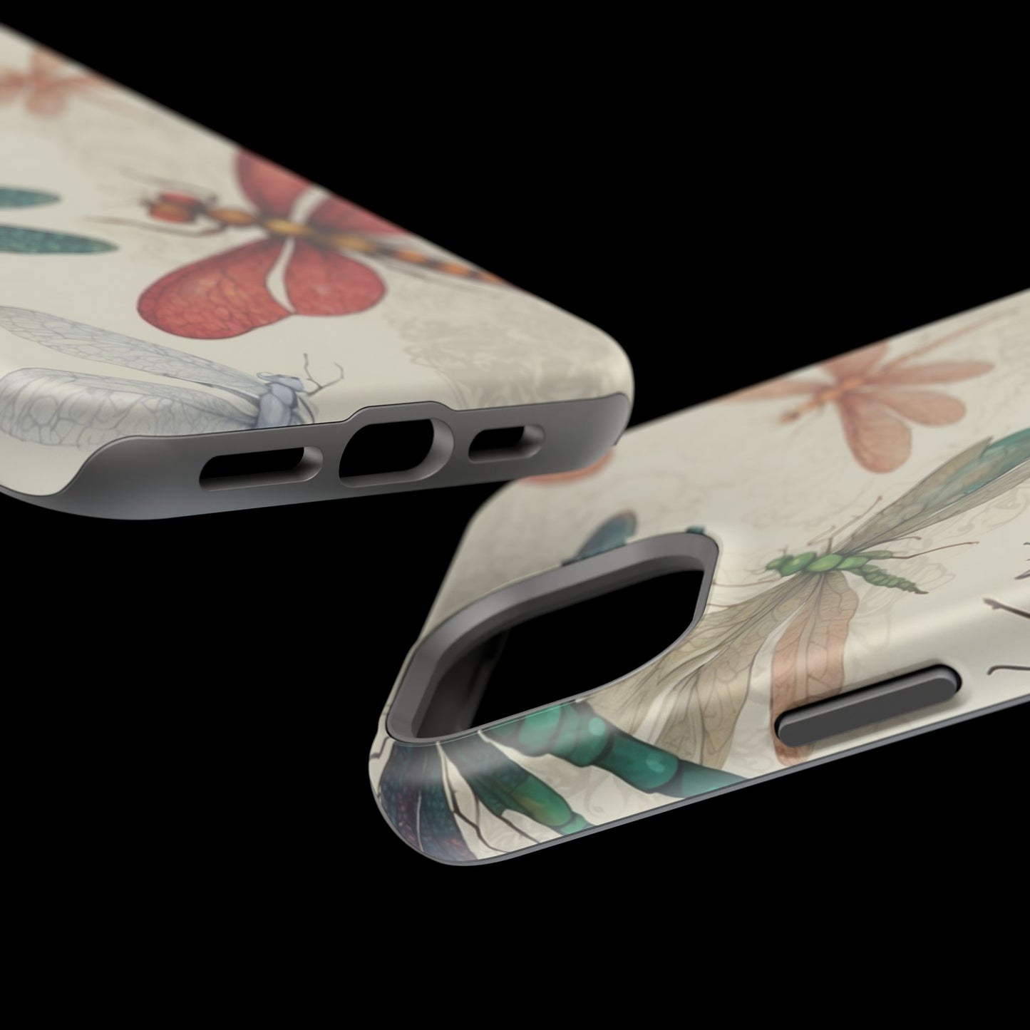 Vintage Dragonfly Garden – MagSafe iPhone Series Case