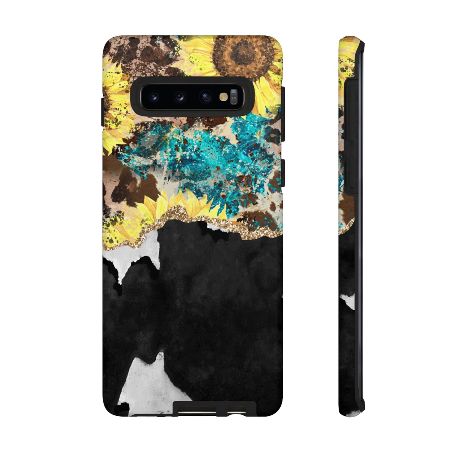 Rustic Sunflower Leopard Glam - Samsung Galaxy Series Case