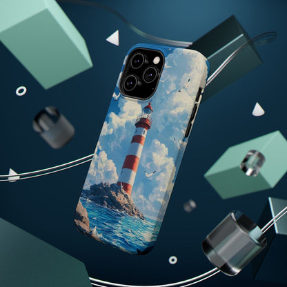 Iphone Case - Majestic Lighthouse Scene Design