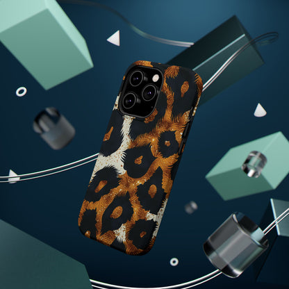 Safari Noir Gold Leopard iPhone Case