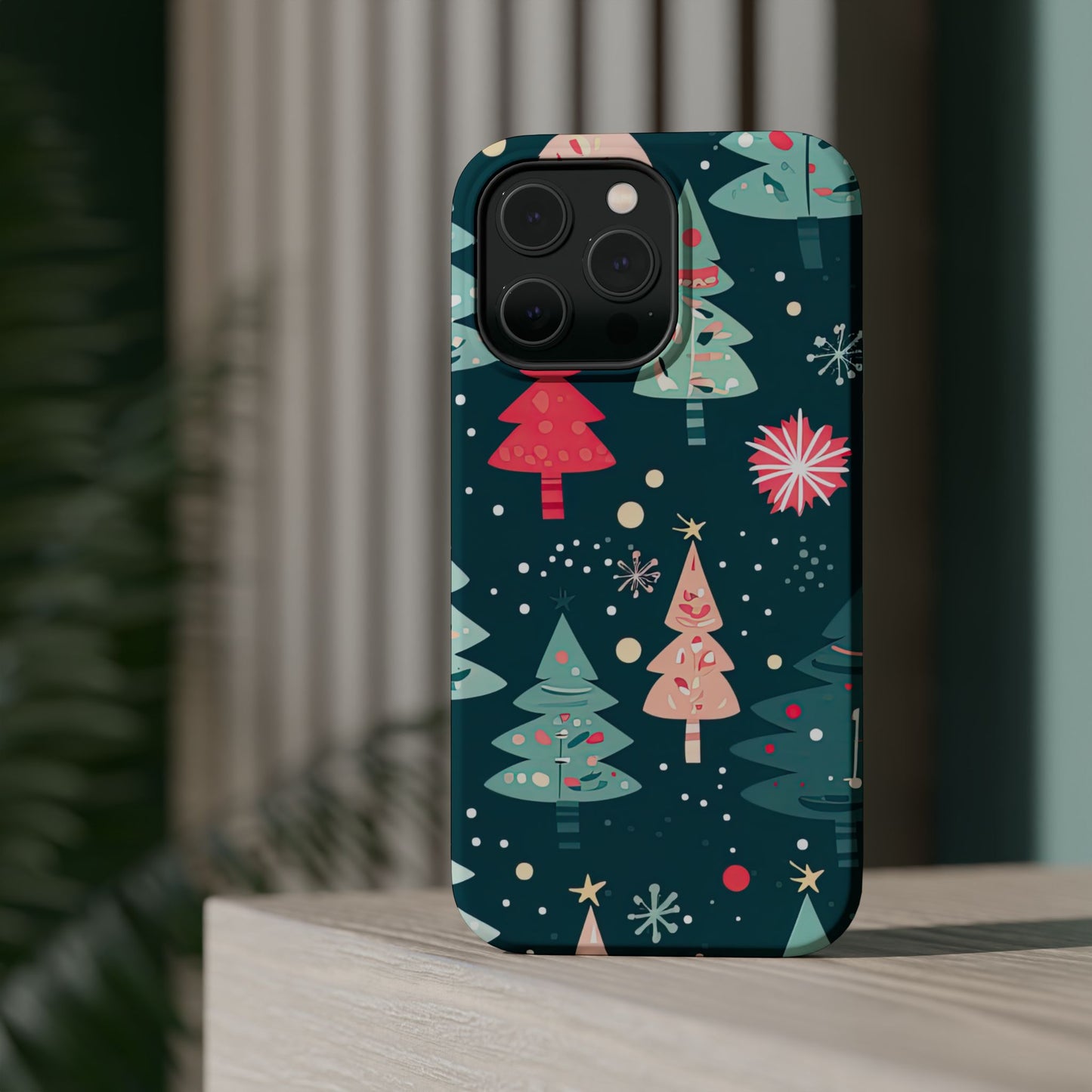 Whimsical Christmas Trees - MagSafe iPhone Series Case