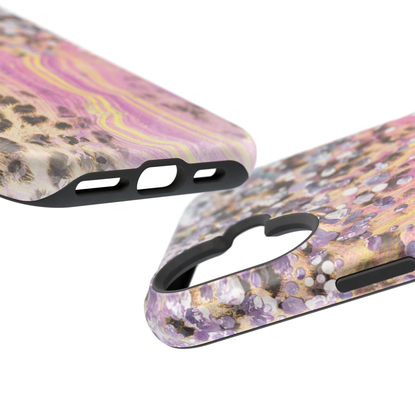 Glitter Glam Leopard – Magsafe iPhone Series Case