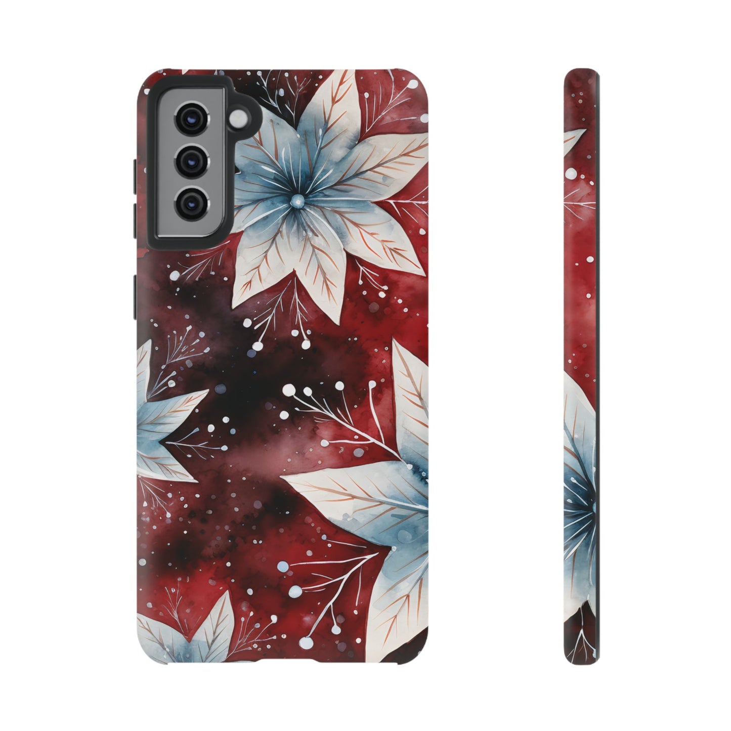 Winter Bloom Poinsettia – Samsung Galaxy Case